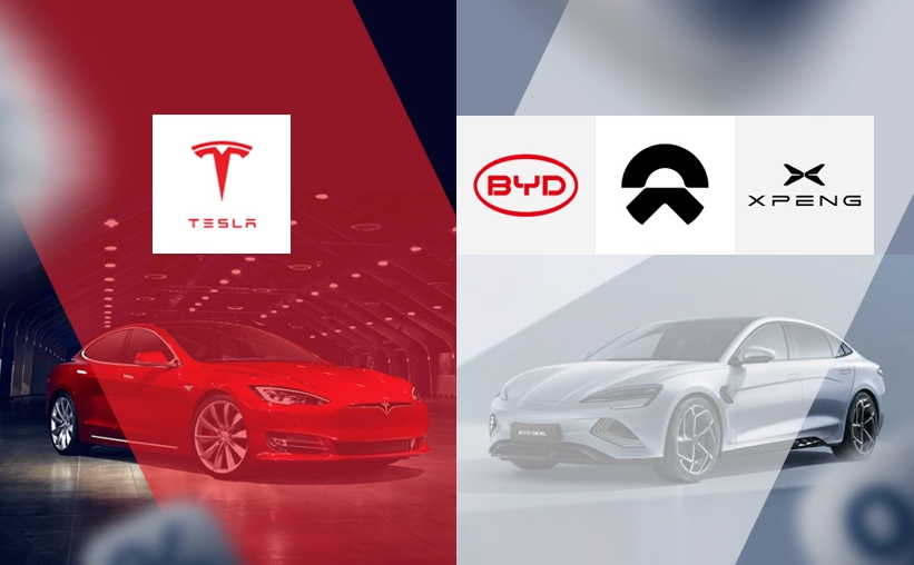 Tesla – starke Konkurrenz durch BYD, NIO, XPeng & Co.