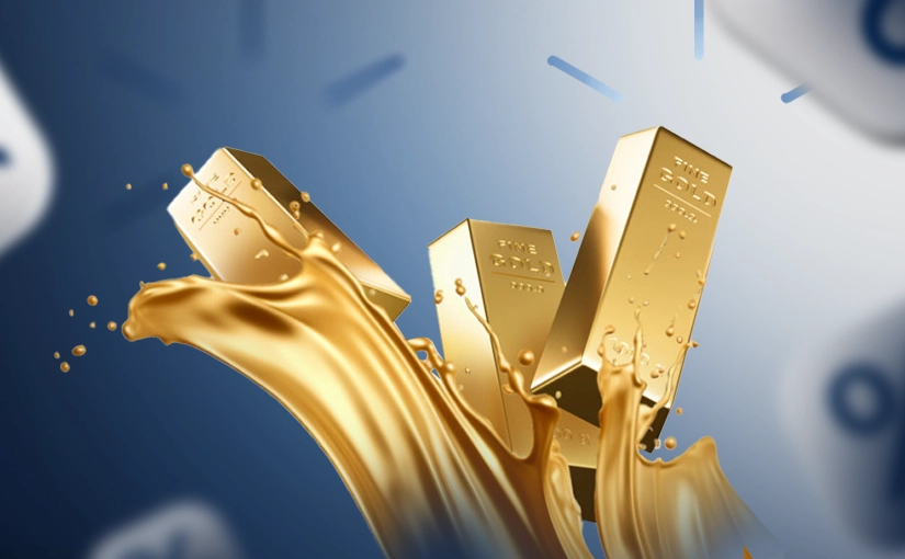 Ouro Aproxima-se dos $3700 com Desvalorização do Dólar