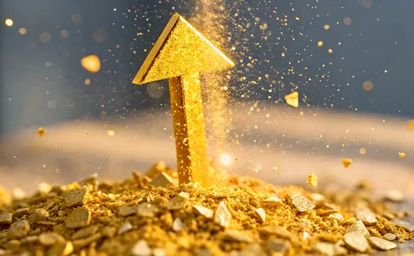 Ouro sobe com inflação abaixo do esperado e incerteza geopolítica