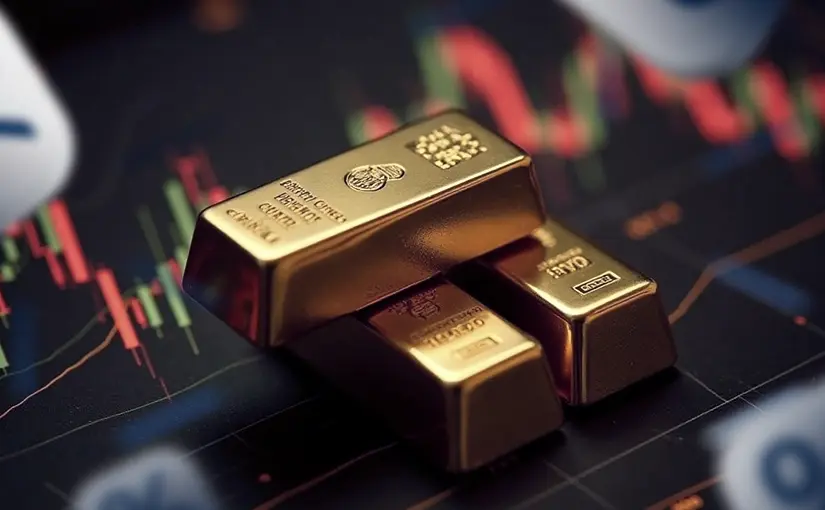Gold Falls as Treasury Yields and Dollar Rise