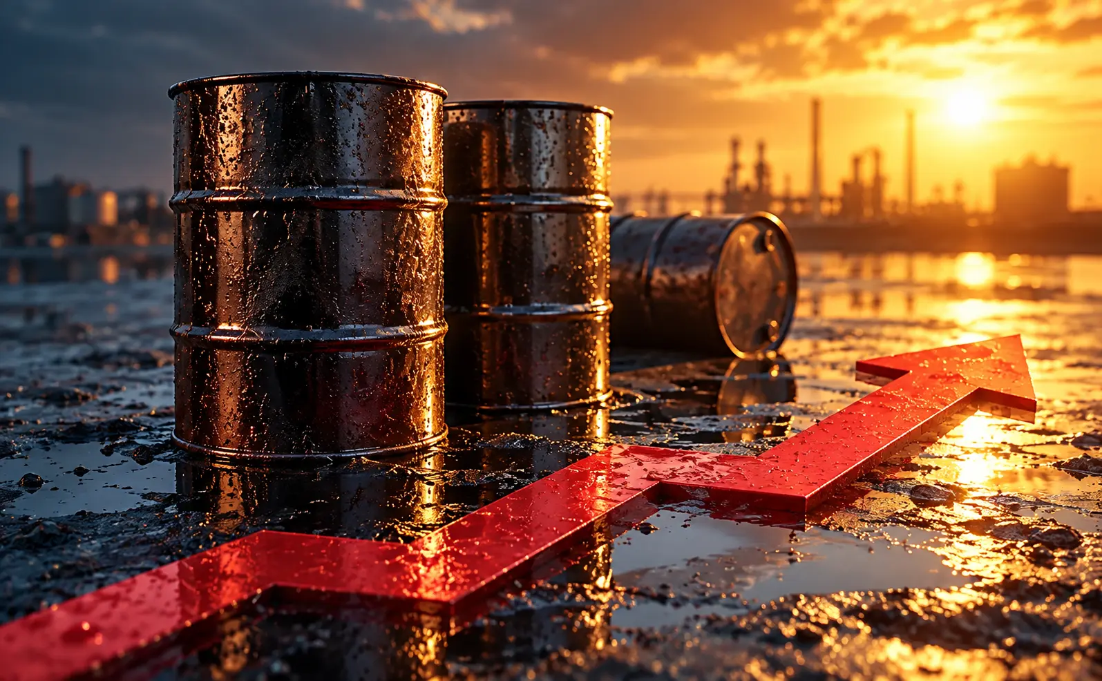 Brent perto dos 105 dólares com impasse entre EUA e Irão
