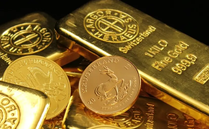 Ouro cai a pique com a subida das yields