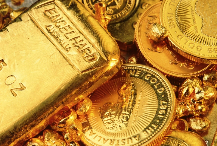 Ouro pressionado pelo dólar e pelas yields